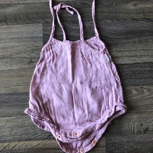 L’oved Baby tie shoulder romper 0-3m